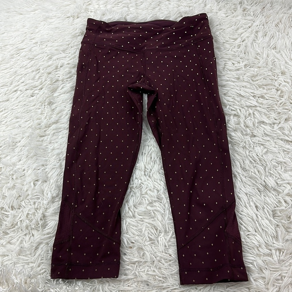 Lululemon Pace Rival Reflective Crops
